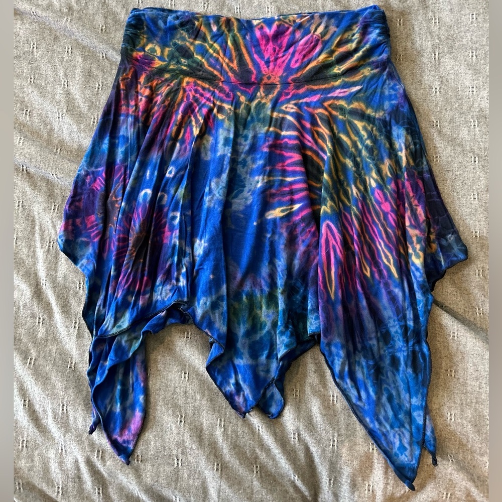 Grateful Don’s Tie Dye Pixie Skirt - Picture 3 of 3